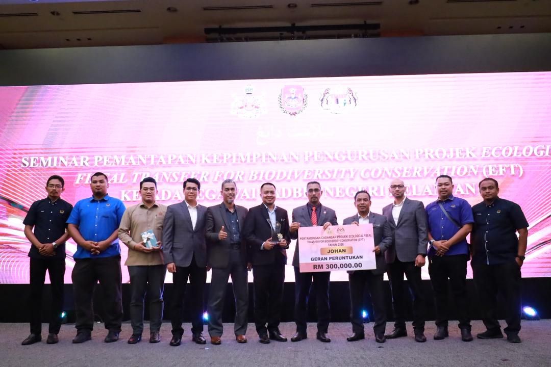 SEMINAR PEMANTAPAN KEMPIMPINAN PENGURUSAN PROJEK ECOLOGICAL FISCAL TRANSFER FOR BIODIVERSITY CONVERSATION (EFT)